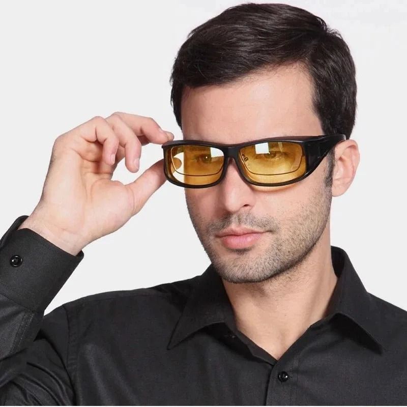 Night Vision Sunglasses Car Driving Glasses Unisex UV Protection Eyewear