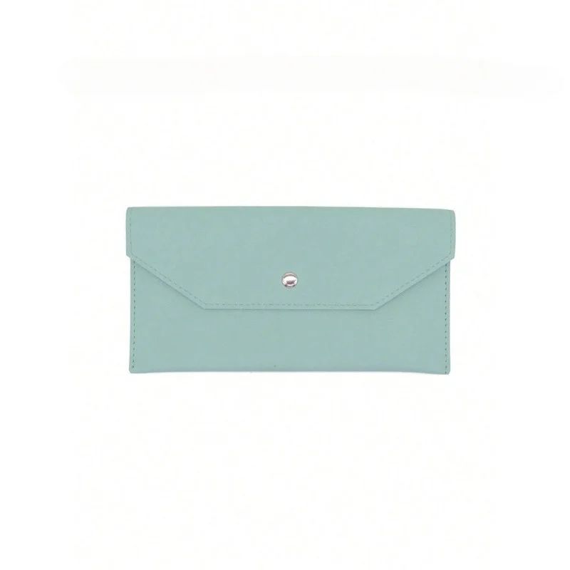 Slim Leather Money Clip Wallet