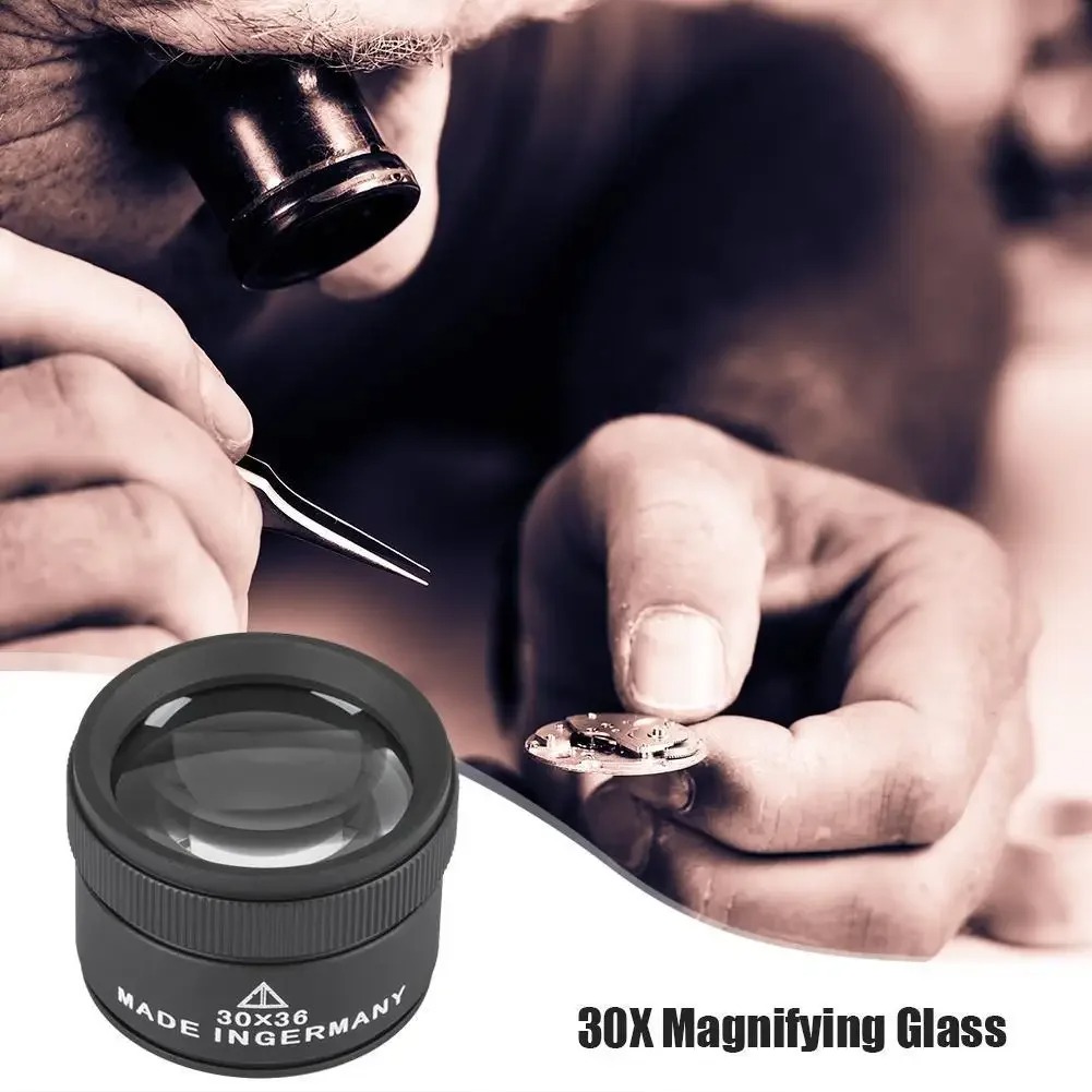 Loupe Magnifier, Optical Lens for Jewelry Coin Stamps Precision Repair Work