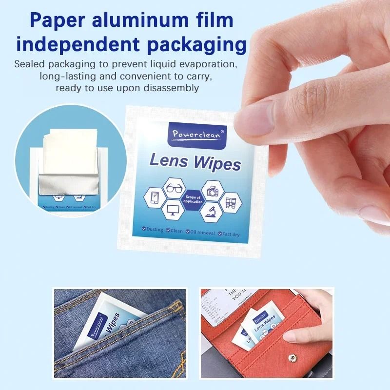 Professional Optical and Screen Clarity Wipes