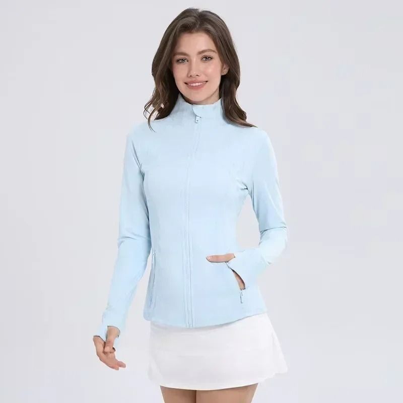 Lemon Women Defines Fleece Jacket Gym Stretch Zip Running Yoga Outerwear
