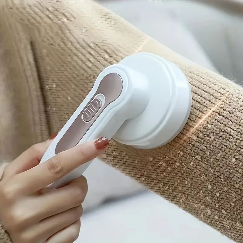 Rechargeable Electric Lint Remover Fabric Shaver for Clothes, Furniture and Carpets