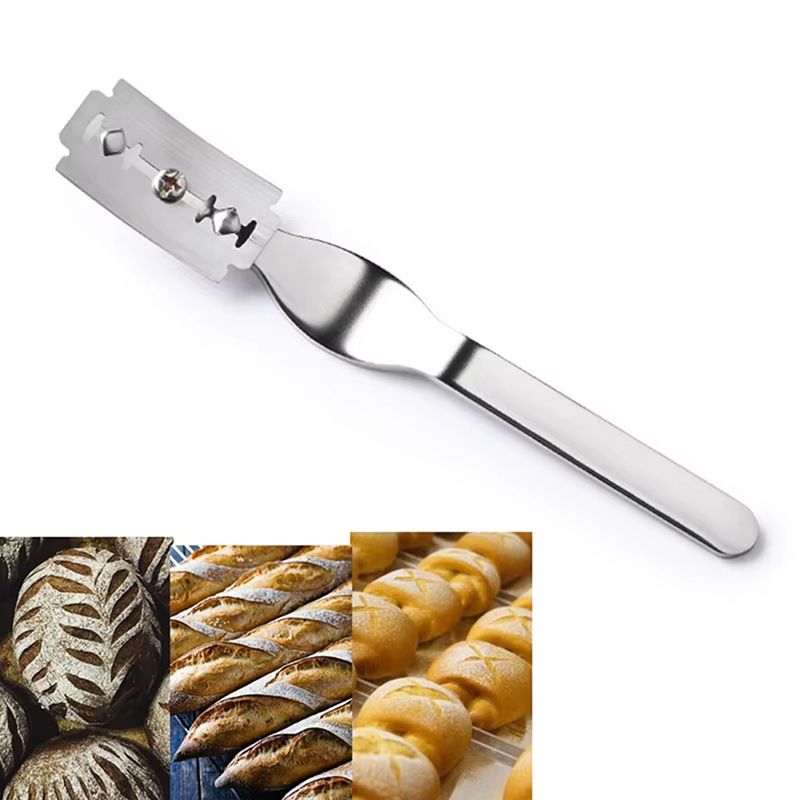 Bread Lame Cutter with Leather Bag and 5 Replaceable Blades for Sourdough and Artisan Bread Scoring