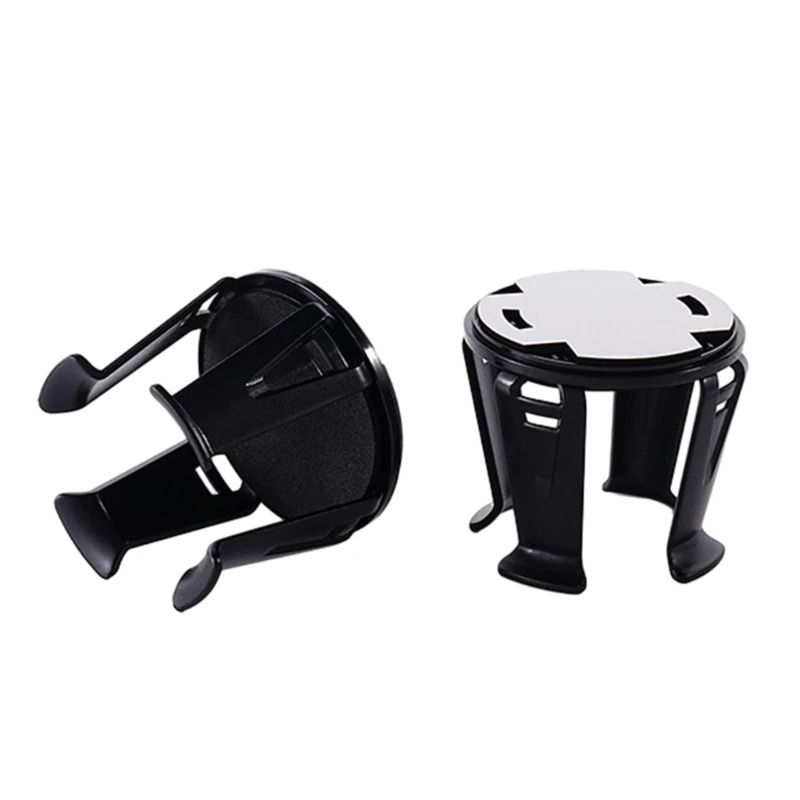Compact Vertical Surface Adhesive Beverage Mount (2-Pack)