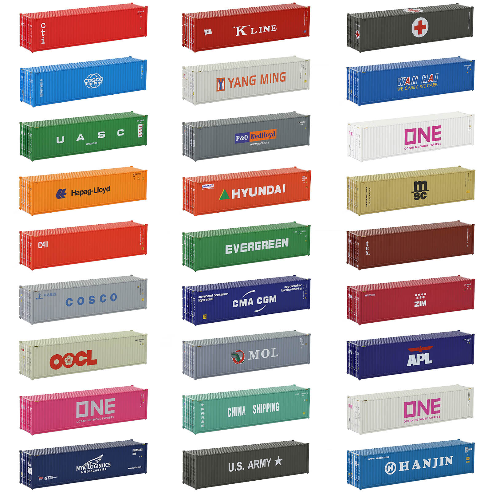 Shipping Container Cubes for Model Railway Layouts Realistic, Scalable Design for Perfect Detailing