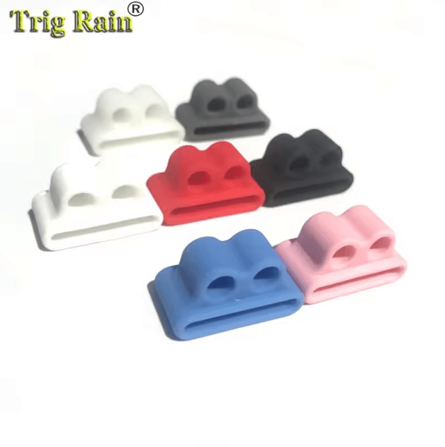 Silicone AirPods Holder Clip with Anti-Lost Hook Stand Compatible with Apple Watch and Wireless Earphones