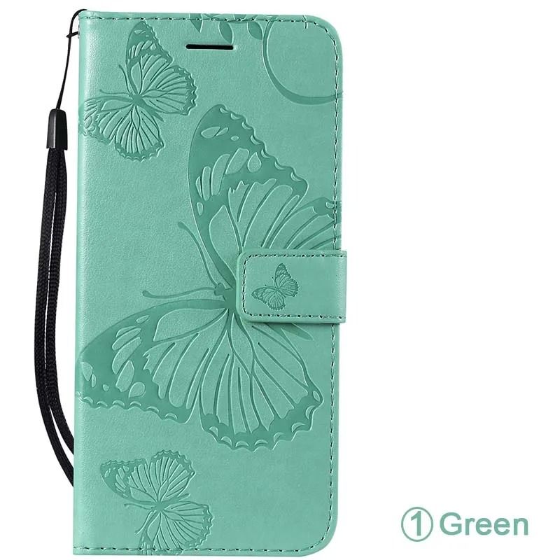 Leather Flip Wallet Phone Case with Card Holder