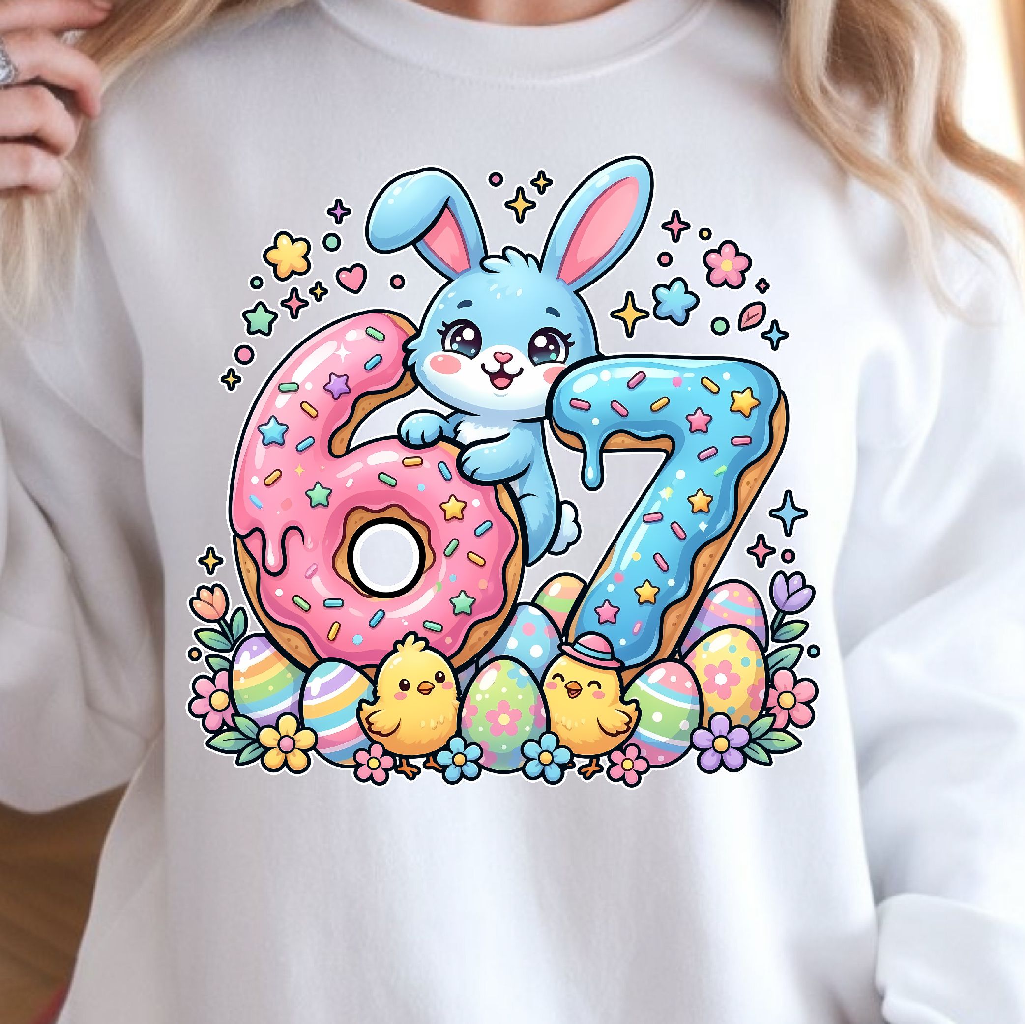 67 Donut T-Shirt, Funny Donut Lover Shirt, Sweet Treat Tee