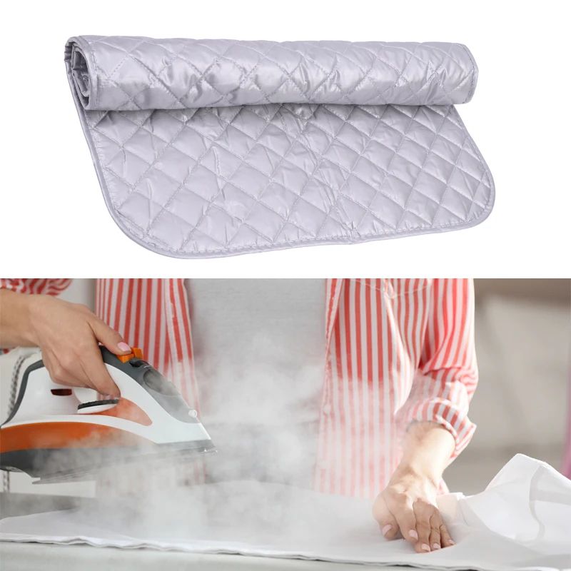 Portable Ironing Mat for Table Top - Foldable Heat Resistant Ironing Board Alternative