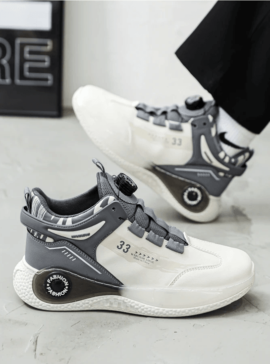 StrideLock Mens Sneakers with Rotating Buckle