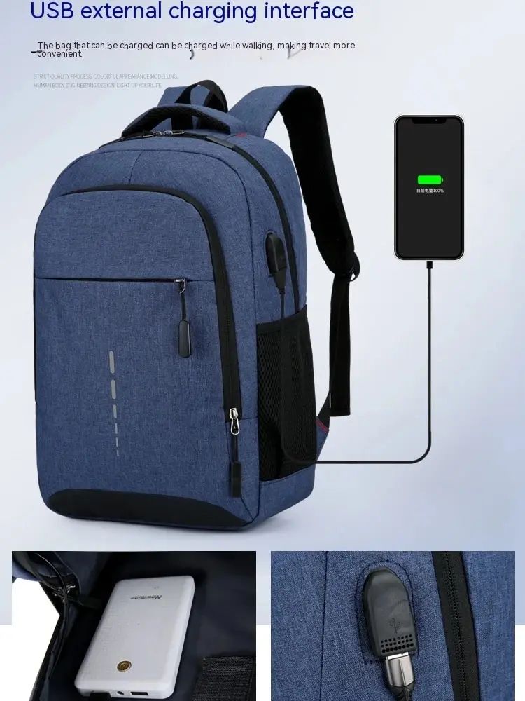 Large Capacity Travel & College Backpack with Laptop Pocket