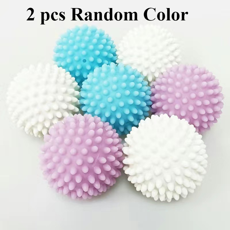 Reusable Laundry Balls Fabric Softener Stain Remover Anti-Tangle Washing Machine Cleaner