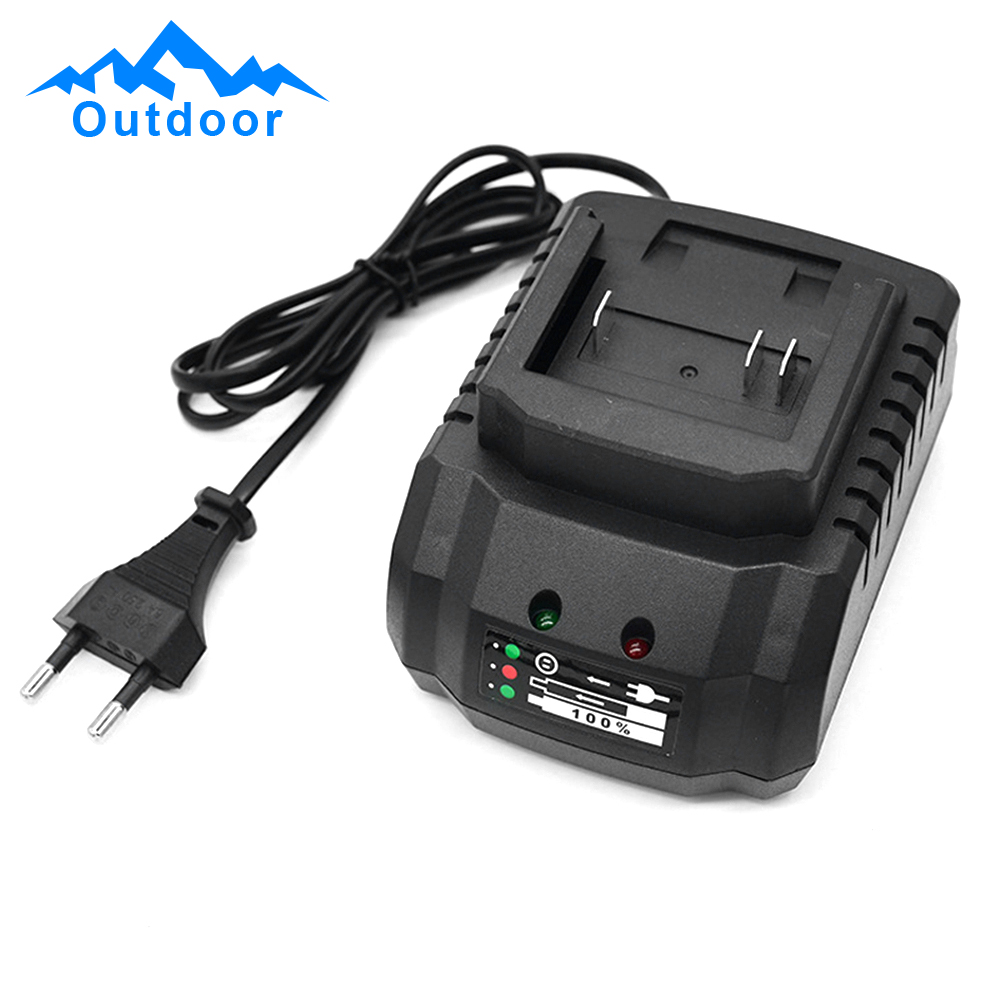 Portable Fast Charger for Power Tool Batteries with Smart Quick Charge Protection System