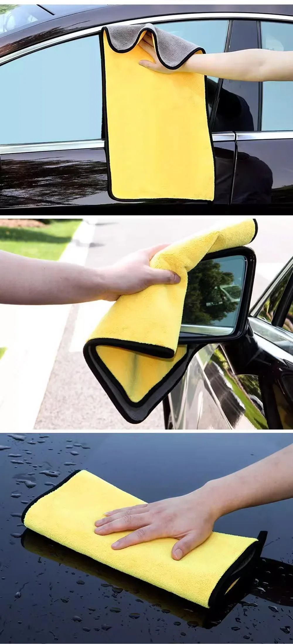 Industrial Standard Car Wash and Kitchen Microfiber Towels