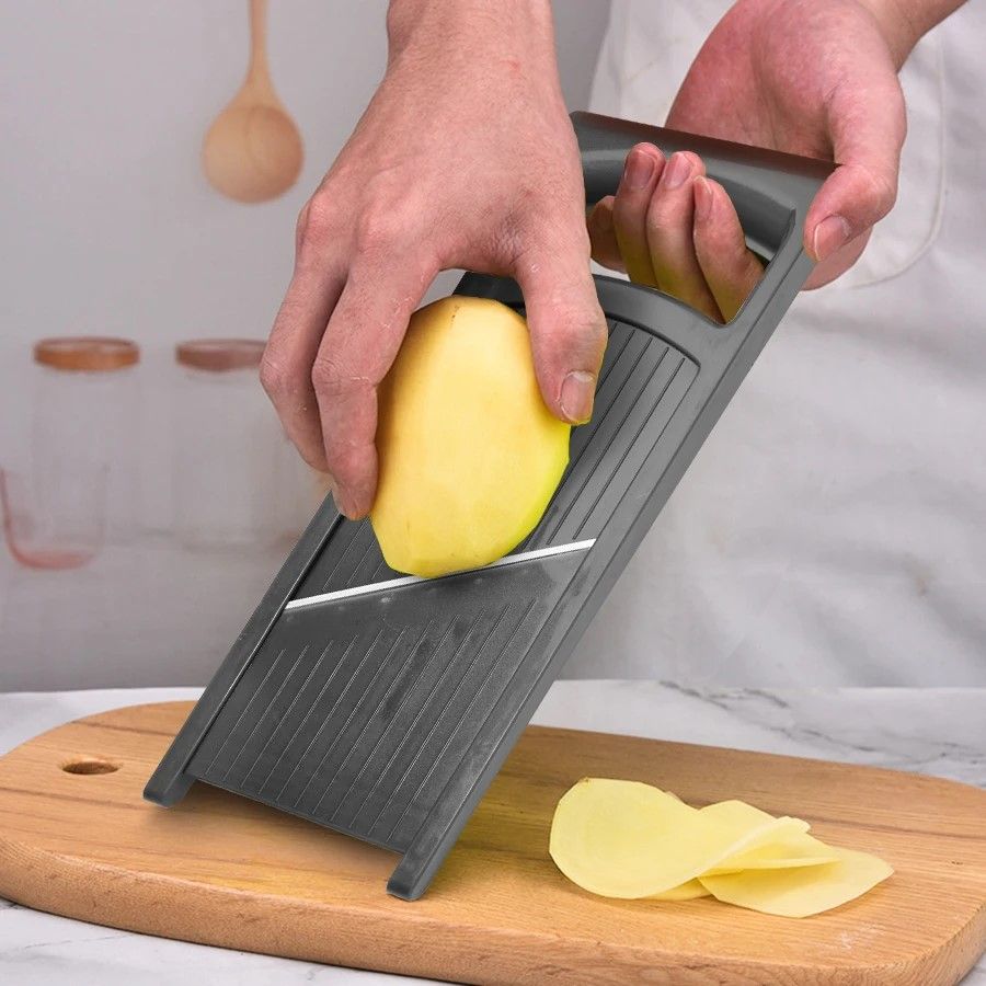 SliceMaster Pro Stainless Steel Vegetable & Potato Handheld Slic