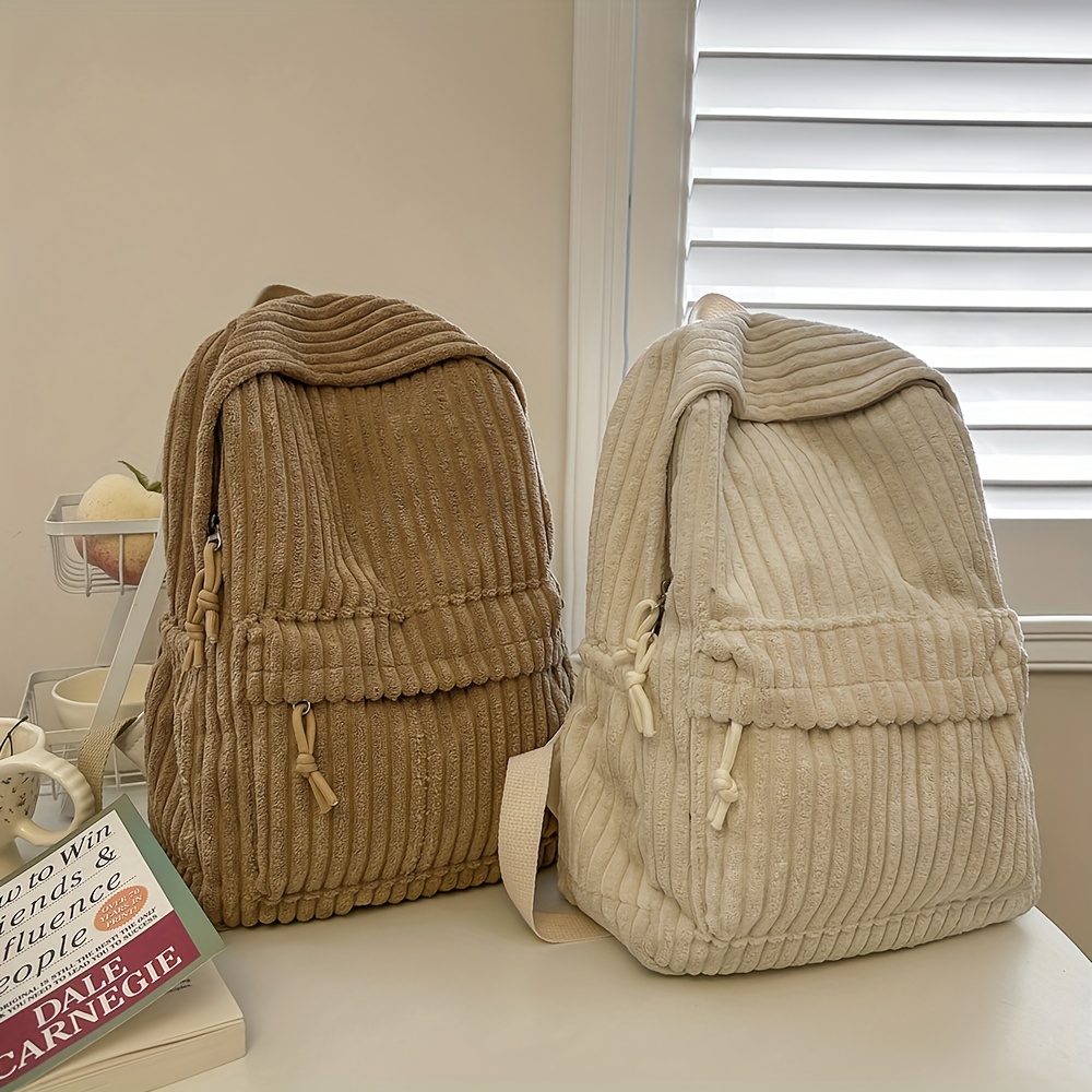 Stylish Womens Versatile Backpack Large Capacity Travel & Student Backpack for Commuting