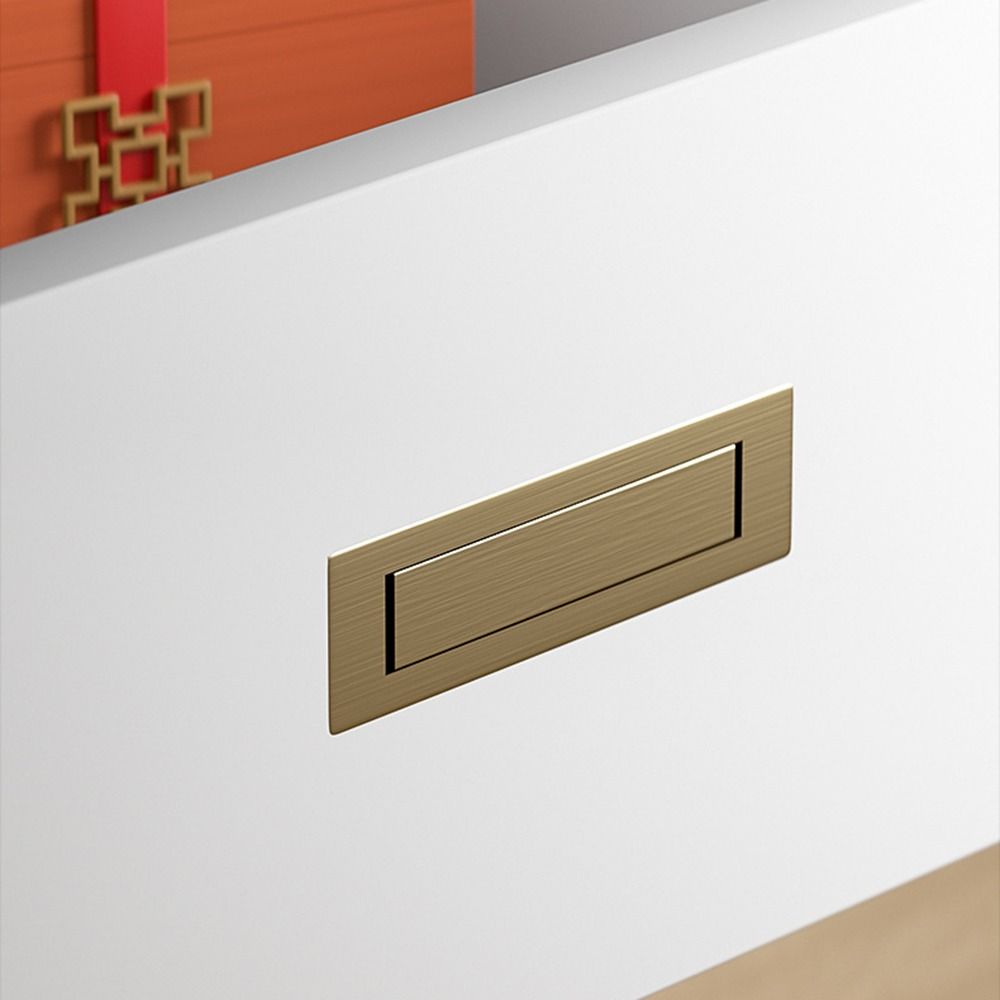 Sleek Stainless Steel Hidden Cabinet Pulls for Drawers and Doors