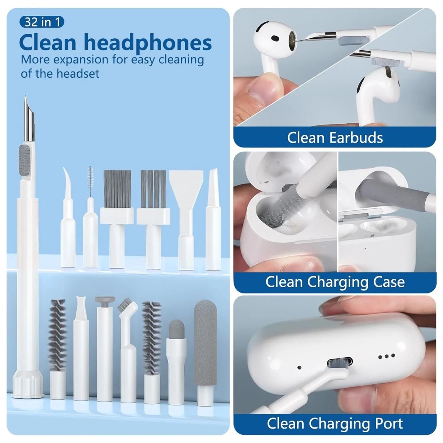Multi Functional Deep Cleaning Tool Kit