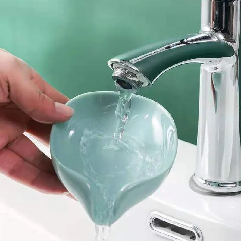 Leaf Shape Drain Soap Holder Suction Cup Soap Box Drying Rack