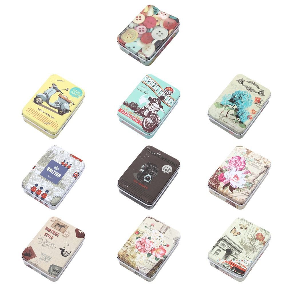 Candle Jars for Nail Cosmetic, Aluminum Tin Jar Printing Metal Box, Refillable Tea Cans, Jewelry Storage Container