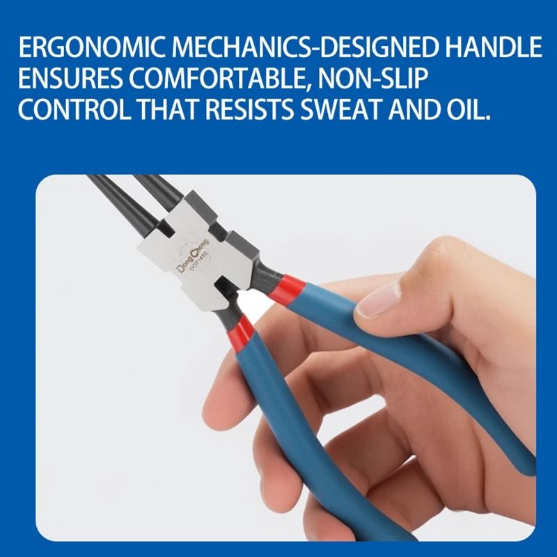 Industrial-Grade 5-Inch Precision Circlip Pliers