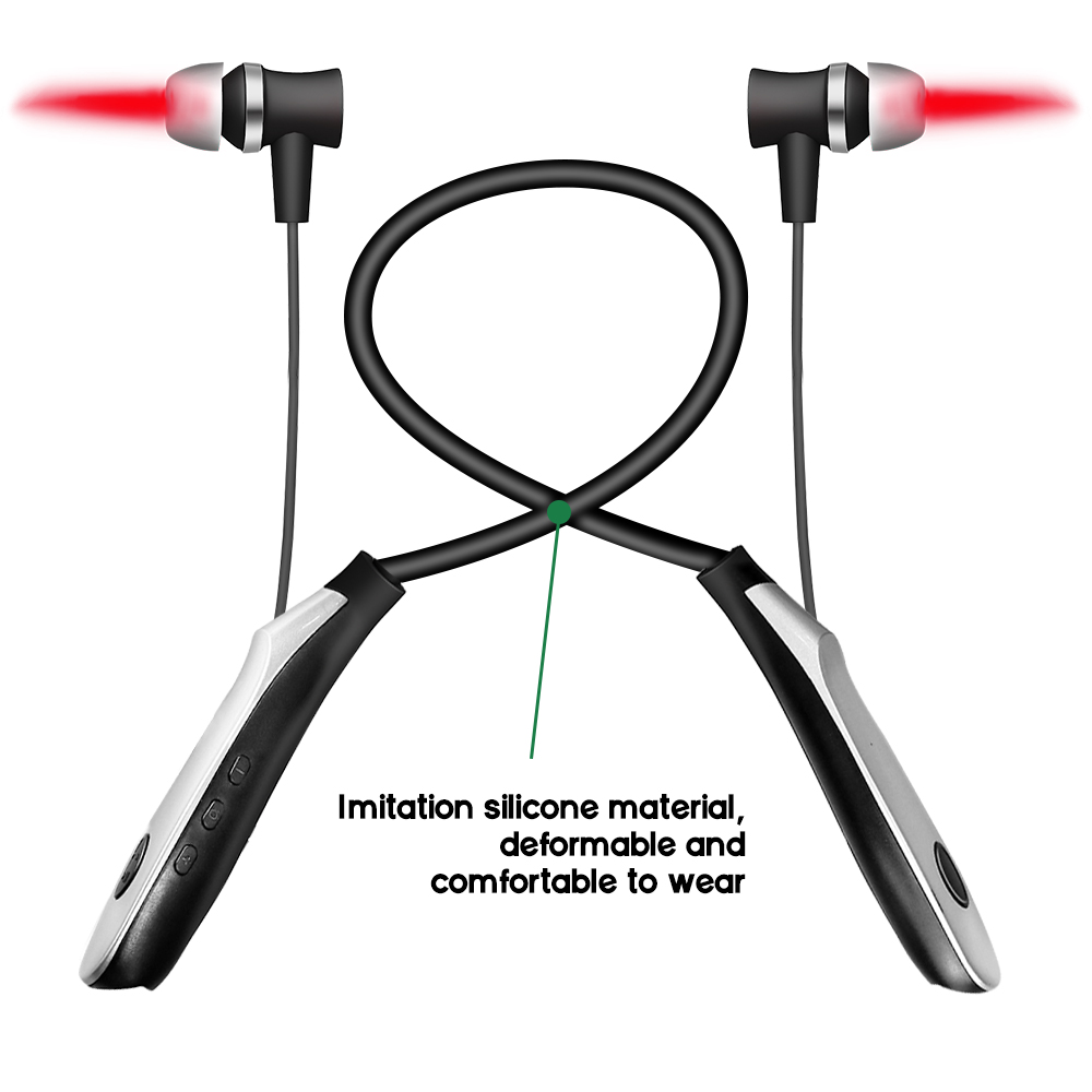 Laser Ear Irradiator 650nm Light Wave, Rechargeable Neck Hanging Nasal and Ear Canal Therapy Device, Portable Nasal Care