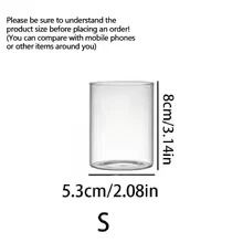Cylinder Glass Vase & Candlestick