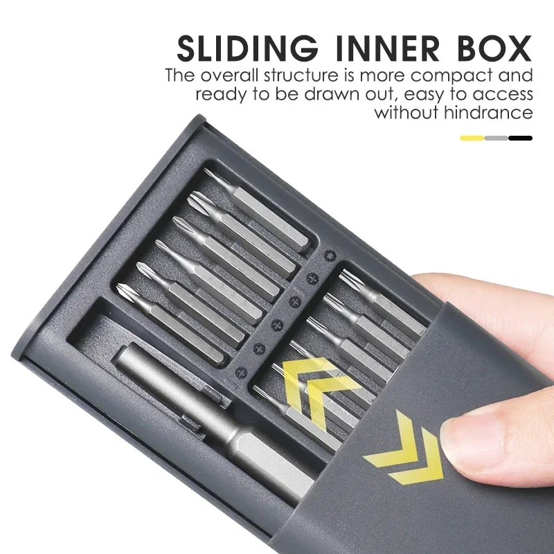 Precision Magnetic Screwdriver Hand Tool Kit, Screw Driver Set, Multi Functional Repair Tool