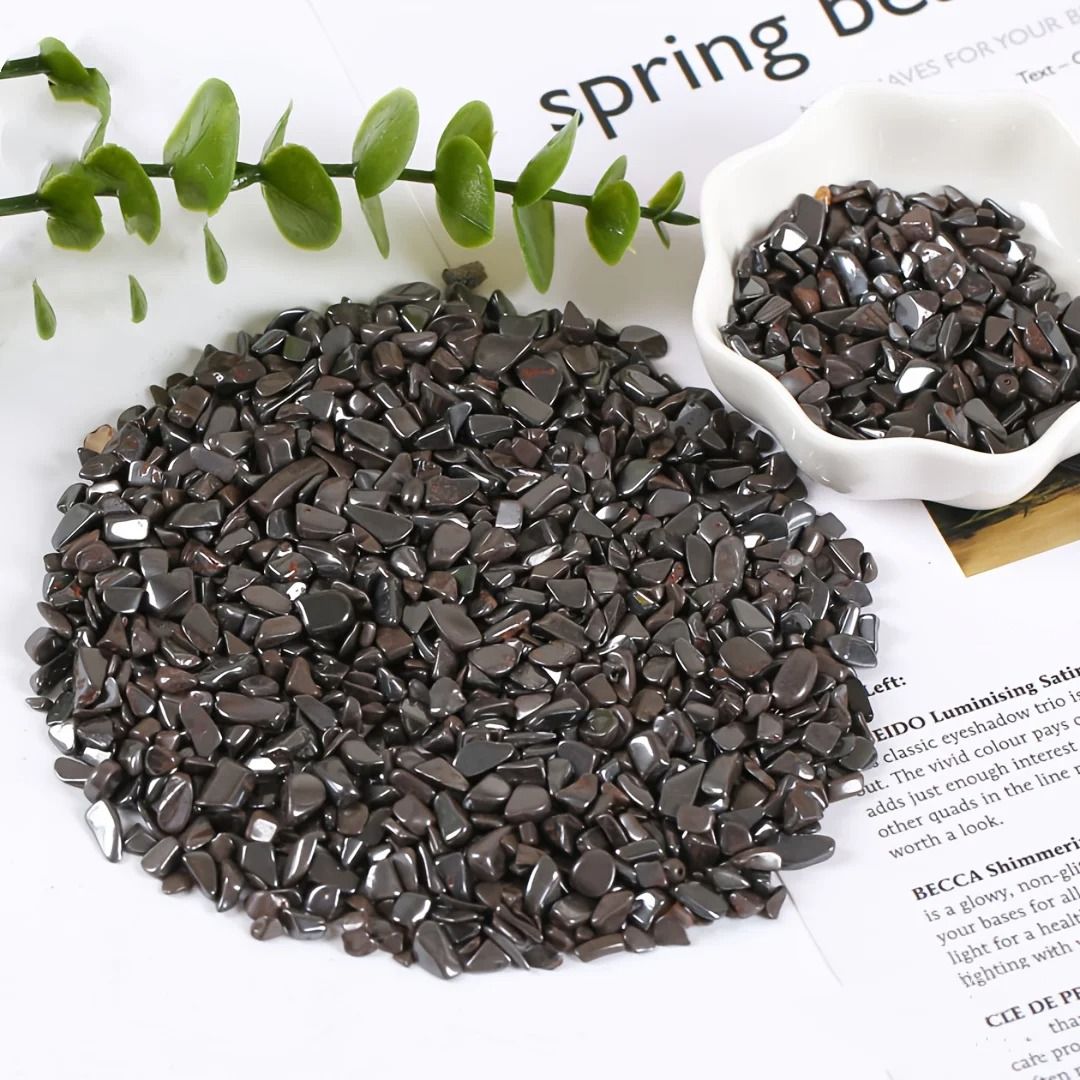 Natural Polished Hematite Crystal Chips