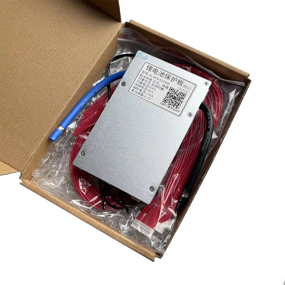 JK-BMS Smart Bluetooth Active Balance Battery Management System – Li-ion, LiFePO4, LTO Battery Protection 12V–48V 200A–3