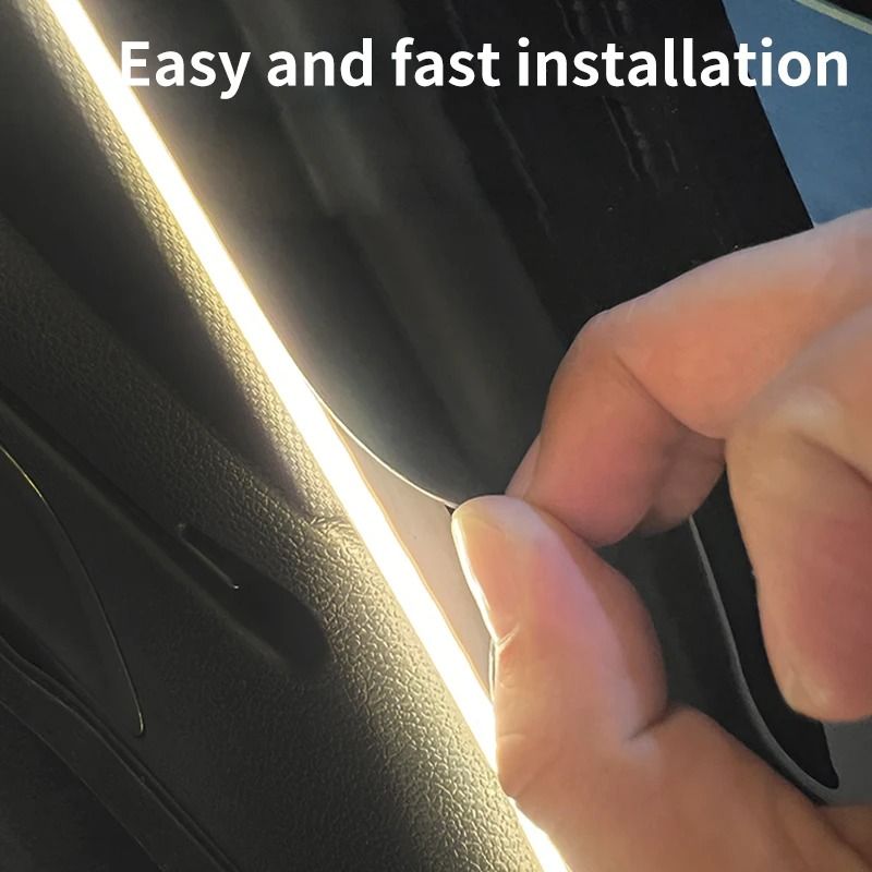 LED Car Trunk Ambient Light Strip with Automatic Sensing