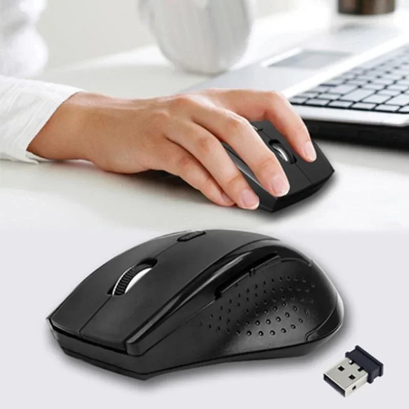 Wireless Gaming Mouse for Computer, USB Receiver Mouse, Laptop Accessories for Gamers