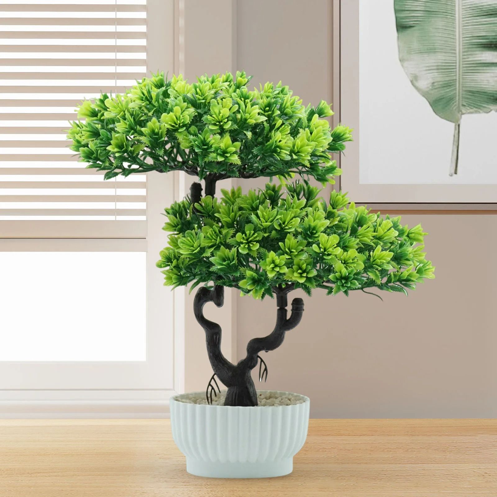 Traditional Japanese Pine Artificial Bonsai Tree