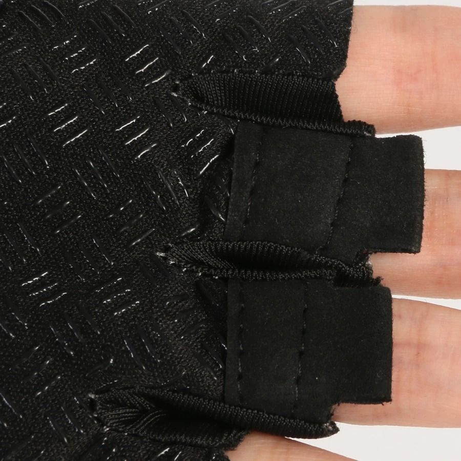 Silk Breathable Half-Finger Gloves with Anti-Slip Padding