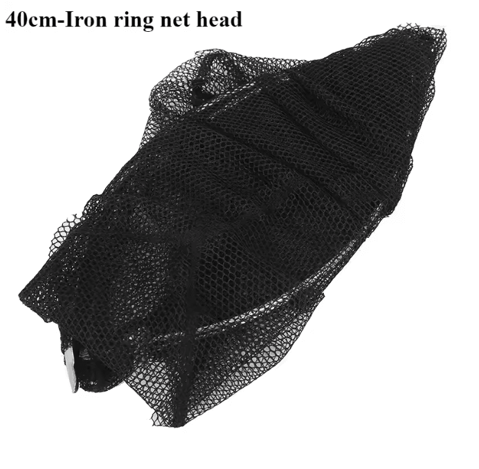 Telescopic Fishing Net Aluminum Alloy Folding Landing Net with Rubber Handle