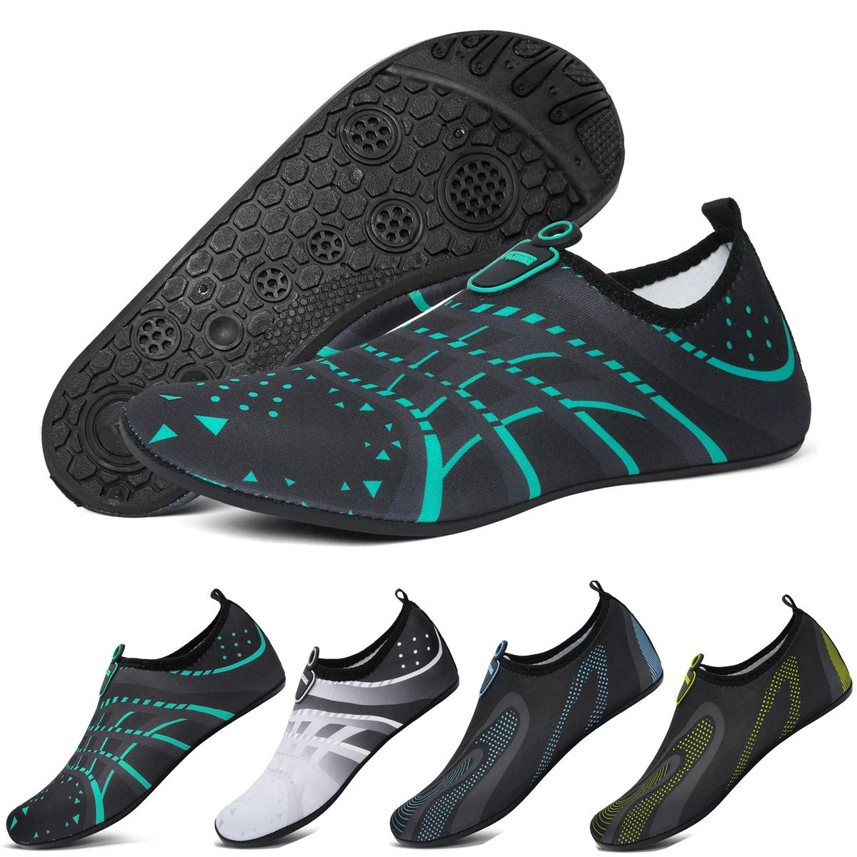Unisex Water Aqua Shoes Quick Dry Breathable Barefoot Beach Footwear