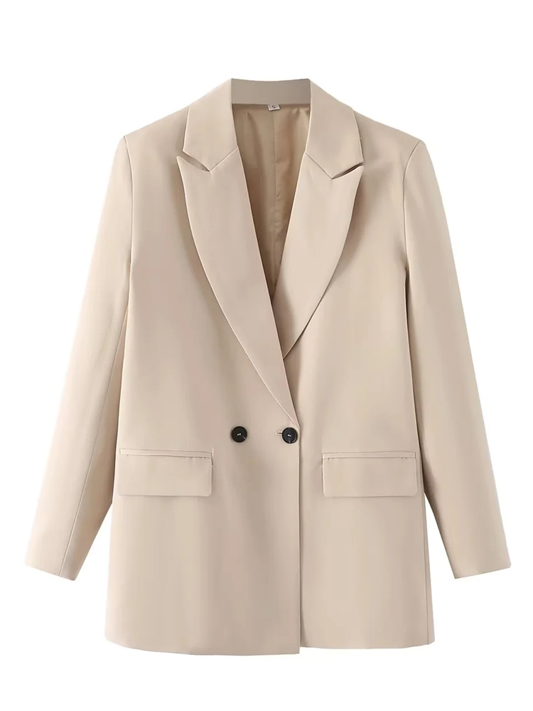 TRAF Women's Blazer, Fashion Office Wear Jacket, Outerwear Coat