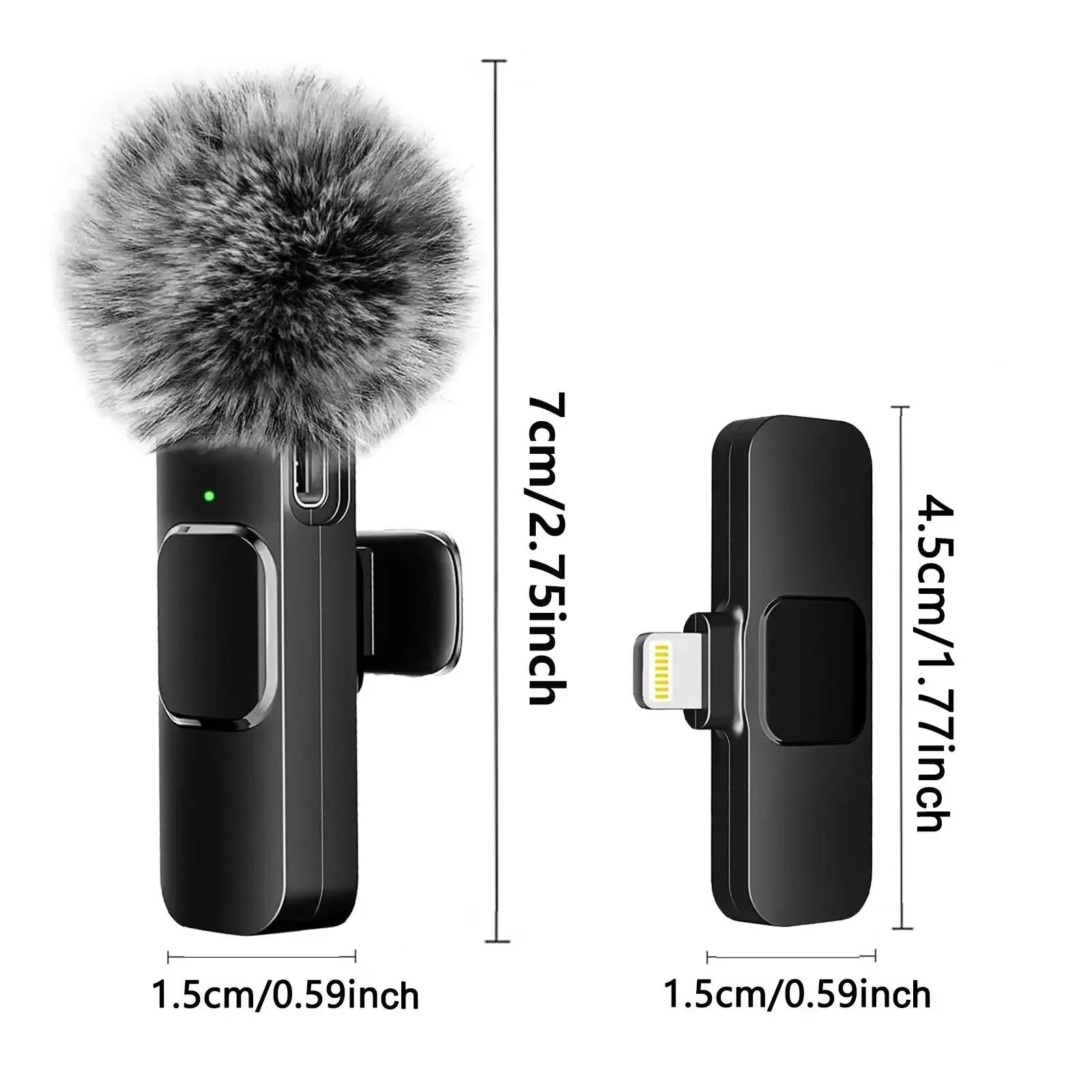 Wireless Lavalier Microphone Mini Mic