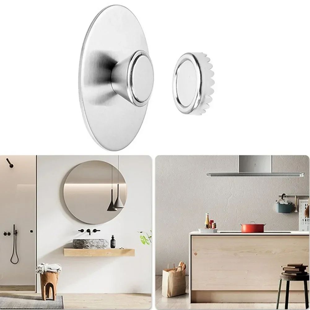 Magnetic Soap Holder Wall Mounted Stainless Steel Soap Dispenser