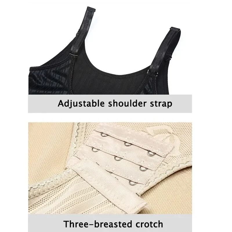 Industrial Standard High-Compression Womens Body Shaper Bodysuit