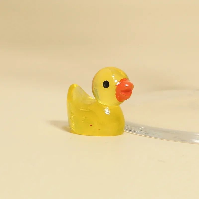 Glow in the Dark Mini Duck Figurines