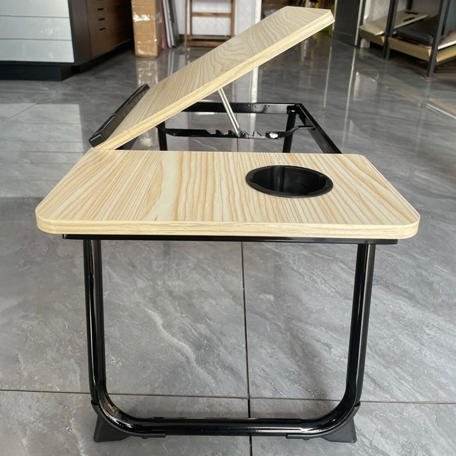 Adjustable Foldable Bed Desk Laptop Table