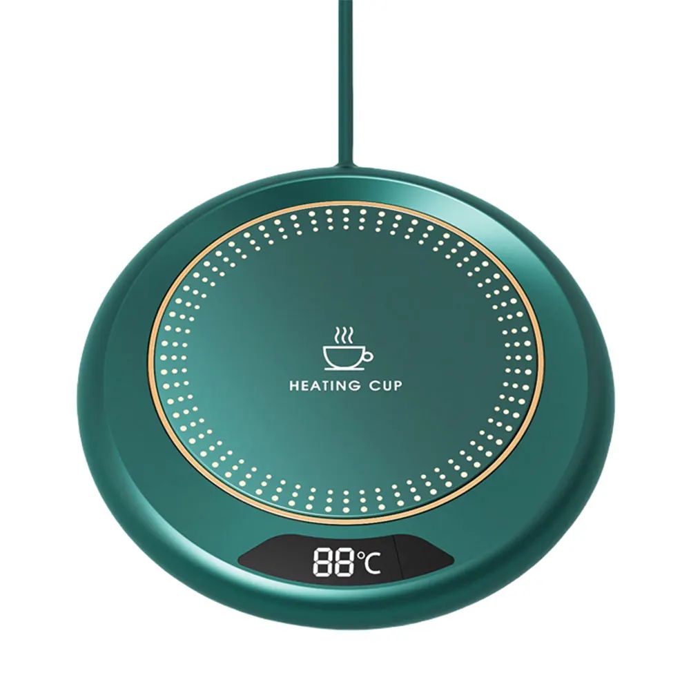USB Coffee Mug Warmer 3 Temperature Settings Smart Beverage Warmer Plate for Desk Use