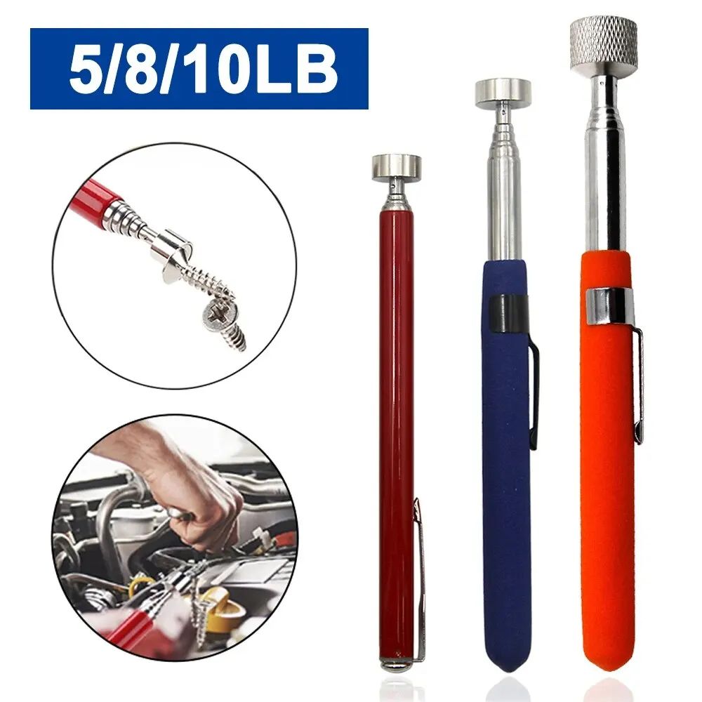 MagnaReach Retractable Magnetic Pickup Tool for Automotive and DIY Repairs