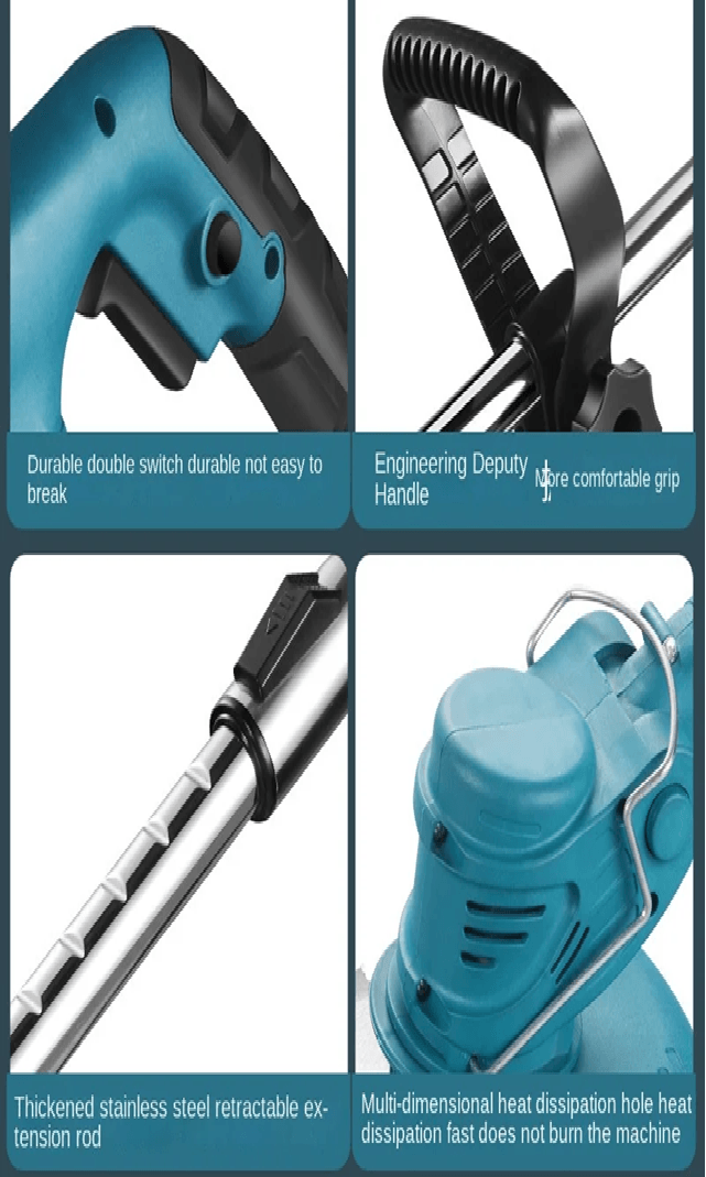 PowerTrim Cordless Electric Grass Trimmer