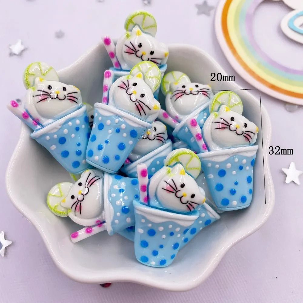 Kawaii Cat Narrative Figurines – High-Definition Miniature Architectural Sculpture