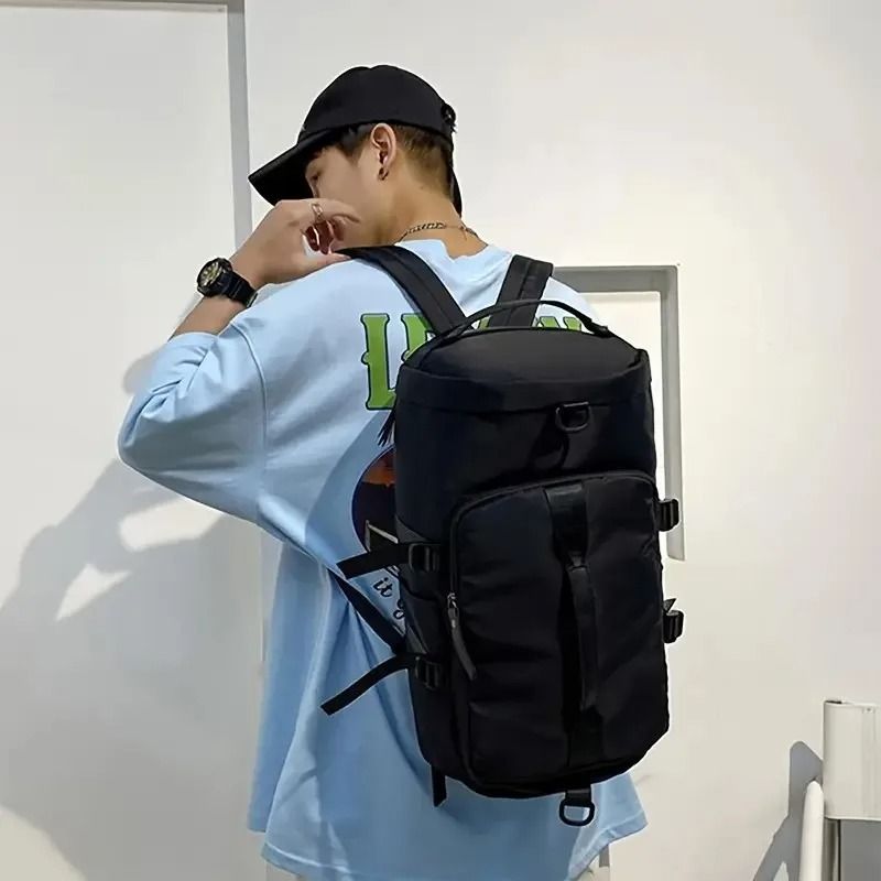 Large Capacity Waterproof Travel Backpack Duffel Bag with Shoe Compartment and Wet Dry Separation