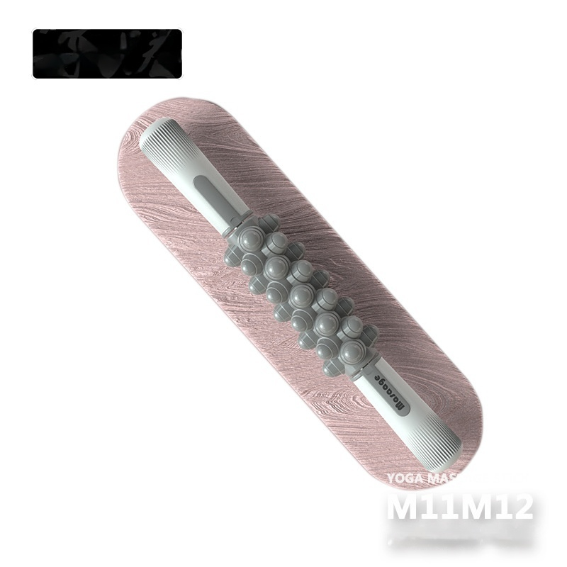 Yoga muscle relaxation, stretching roller, leg massage roller, fascia rod, muscle massage rod, mace leg magic