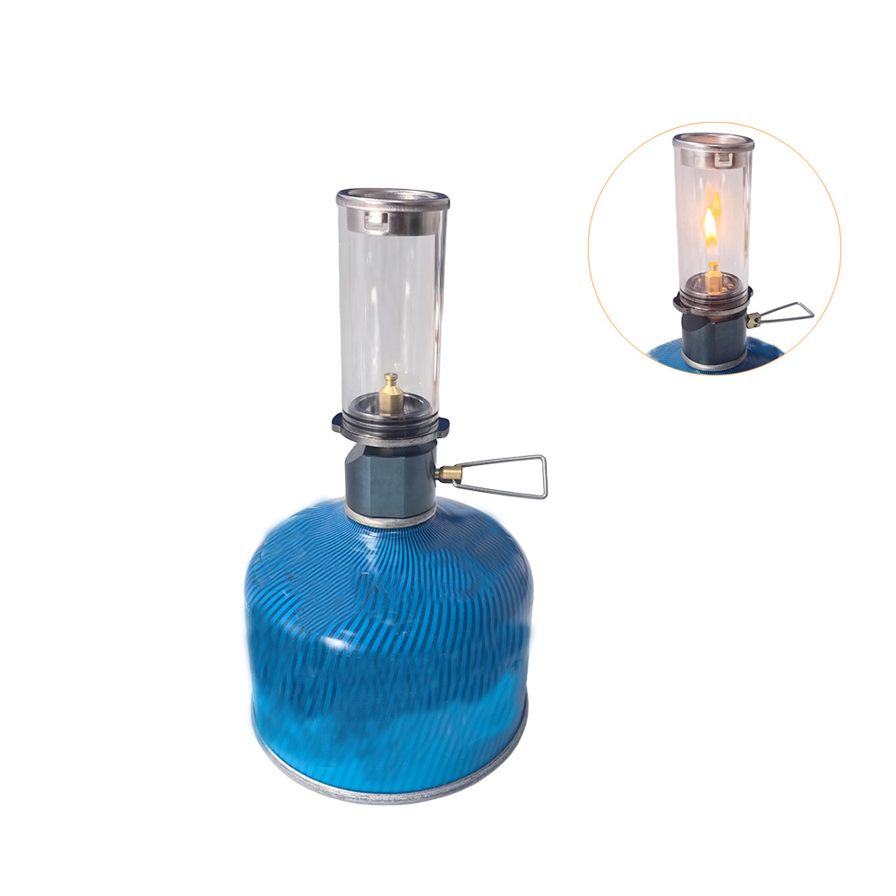 Gas Lamp Butane Lantern Compact Outdoor Night Light