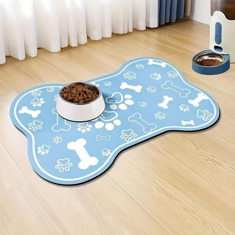 Durable Non-Slip Pet Feeding and Floor Protection Mat